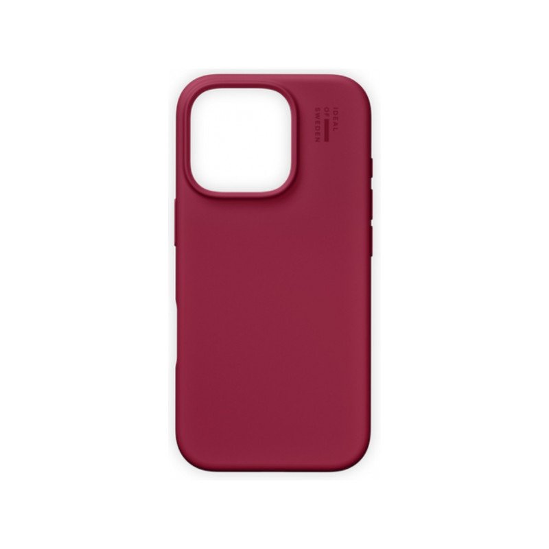 Viedtālruņa aizmugurējais vāciņš Apple iPhone 16 Pro Max Silicone case Dark Red