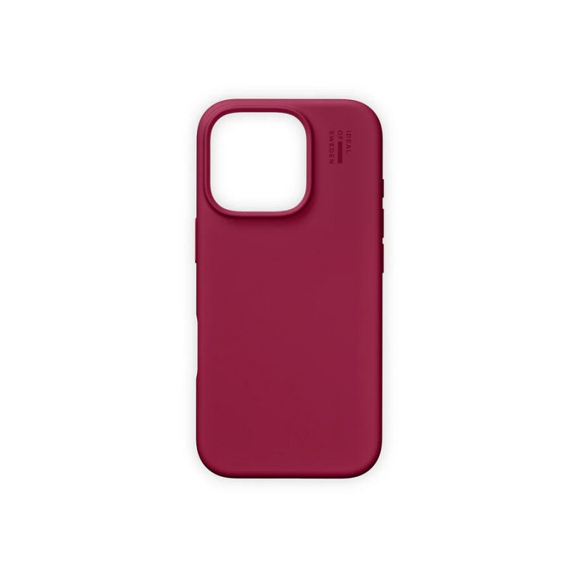 Viedtālruņa aizmugurējais vāciņš Apple iPhone 16 Pro Max Silicone Mag Maroon