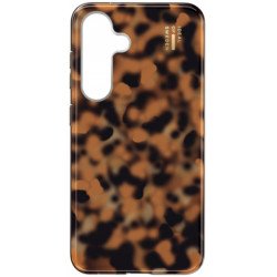 Viedtālruņa aizmugurējais vāciņš Samsung Galaxy S25 Clear Case Black, Brown