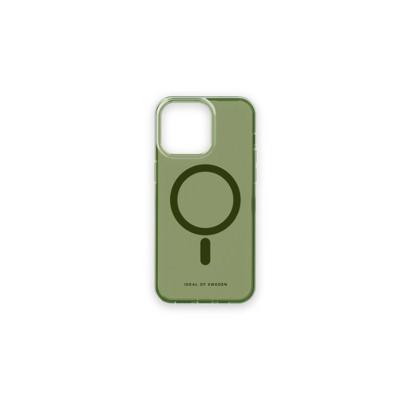 Viedtālruņa aizmugurējais vāciņš Apple iPhone 15 Pro Max Clear Case Mag Khaki Green, Transparent