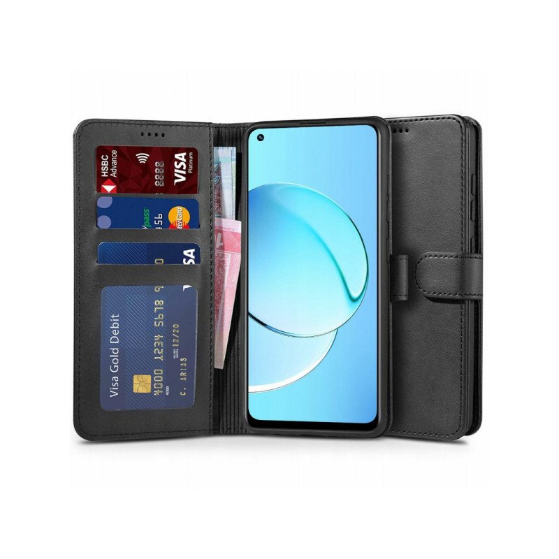 Viedtālruņa atveramais maciņš Samsung Galaxy M51 Wallet Black
