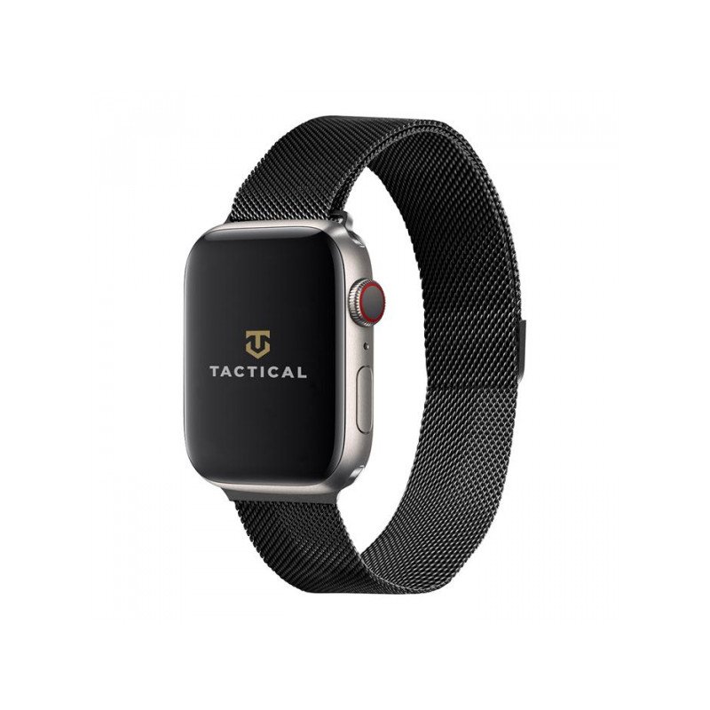 Viedpulksteņa siksniņa Apple 333 Loop Magnetic Stainless Steel Band Black