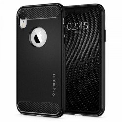 Viedtālruņa aizmugurējais vāciņš Apple iPhone XR Rugged Armor Black