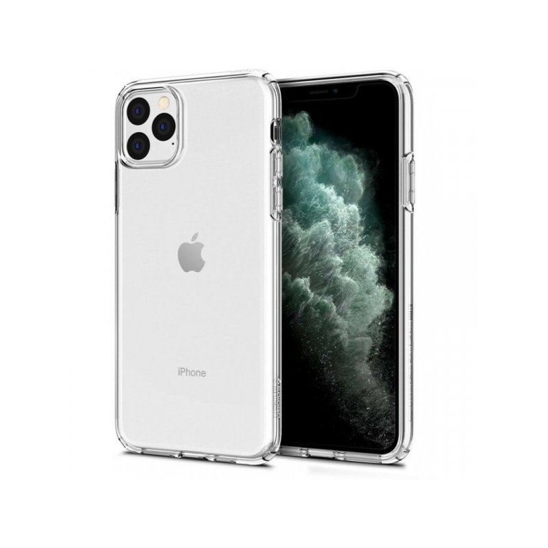 Viedtālruņa aizmugurējais vāciņš Apple iPhone 11 Pro Max Liquid Crystal Transparent