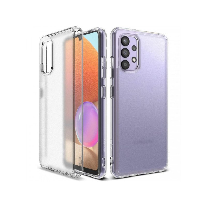 Viedtālruņa aizmugurējais vāciņš Samsung Galaxy A32 Fusion Transparent