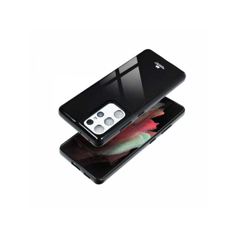Viedtālruņa aizmugurējais vāciņš Apple iPhone 13 Pro Goospery Jelly Black