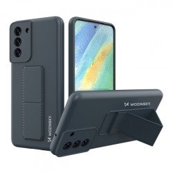 Viedtālruņa aizmugurējais vāciņš Samsung Galaxy S21 FE Kickstand Case Navy