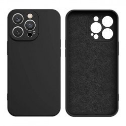 Viedtālruņa aizmugurējais vāciņš Apple iPhone 14 Pro Silicone case Black
