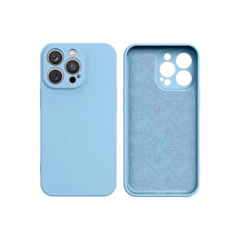 Viedtālruņa aizmugurējais vāciņš Apple iPhone 13 Pro Max Silicone case Light Violet