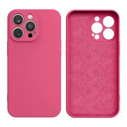 Viedtālruņa aizmugurējais vāciņš Apple iPhone 13 Silicone case Pink