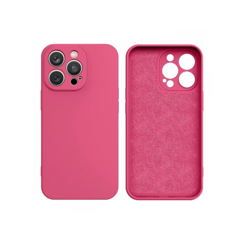 Viedtālruņa aizmugurējais vāciņš Samsung Galaxy A12 Silicone case Pink
