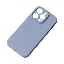 Viedtālruņa aizmugurējais vāciņš Apple Iphone 15 Plus MagSilicone Grey