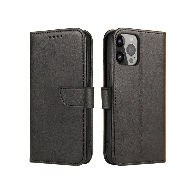 Viedtālruņa atveramais maciņš Samsung Galaxy S24 Plus Magnet case Black