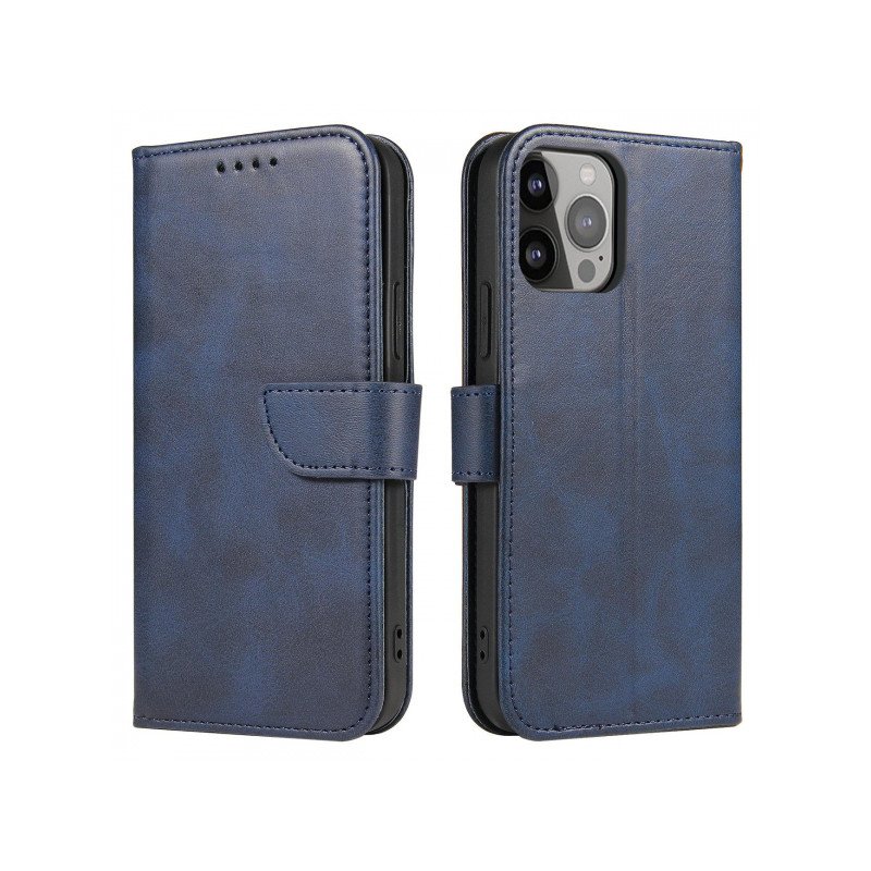 Viedtālruņa atveramais maciņš Samsung Galaxy S24 Plus Magnet case Blue