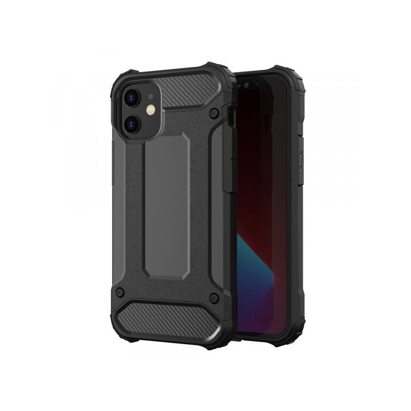 Viedtālruņa aizmugurējais vāciņš Samsung Galaxy A15 5G Hybrid Armor Black