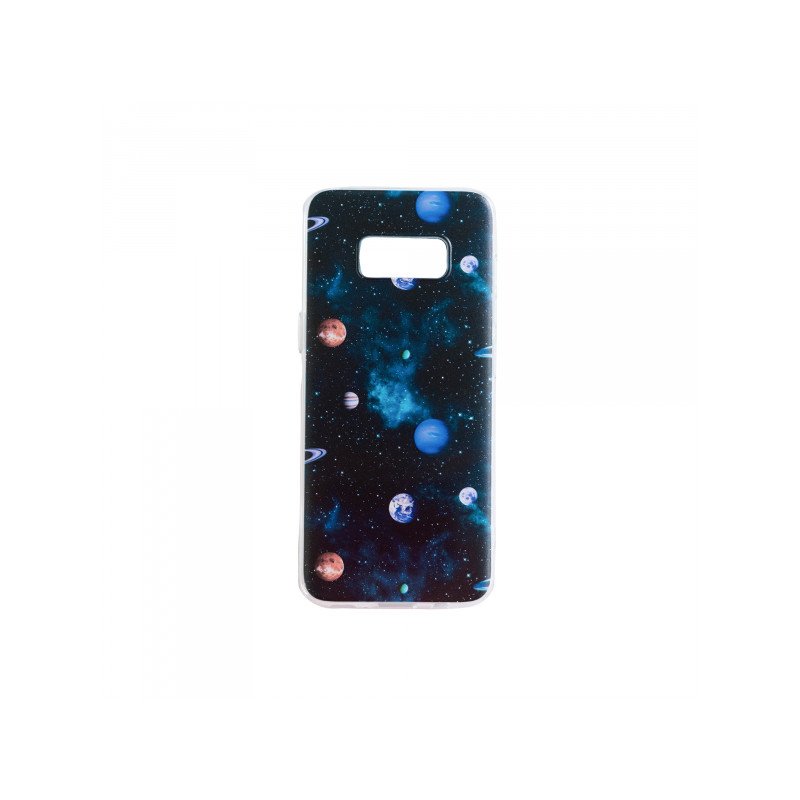Viedtālruņa aizmugurējais vāciņš Samsung Galaxy S8 CO4 Dark Blue, With Design