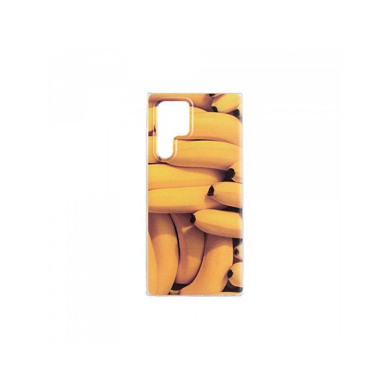 Viedtālruņa aizmugurējais vāciņš Samsung Galaxy S22 Ultra FR3 Yellow, With Design