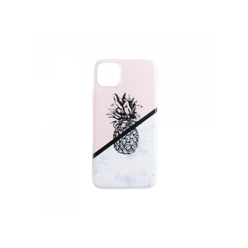 Viedtālruņa aizmugurējais vāciņš Apple iPhone 12 Pro Max FR7 Pink, White, With Design