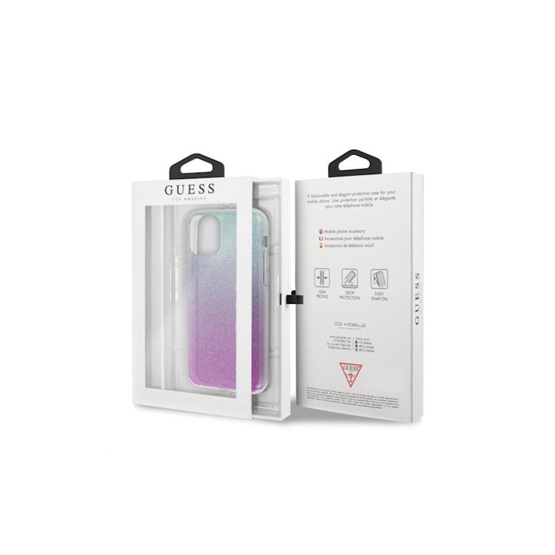 Viedtālruņa aizmugurējais vāciņš Apple iPhone 11 Pro GUHCN58PCUGLPBL Blue, Pink