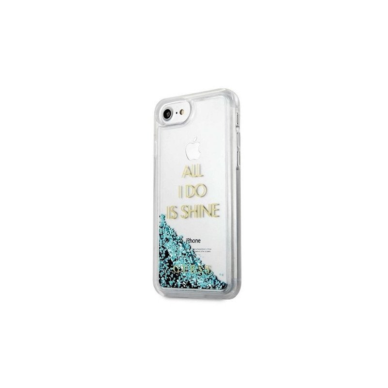 Viedtālruņa aizmugurējais vāciņš Apple iPhone 7 / 8 / SE 20 / SE 22 GUHCP7GLUQBL Blue, Mixed/clear