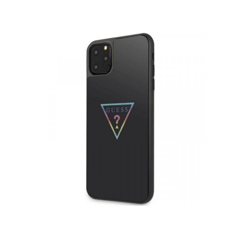 Viedtālruņa aizmugurējais vāciņš Apple iPhone 11 Pro Max GUHCN65TRMLBK Black, With Design