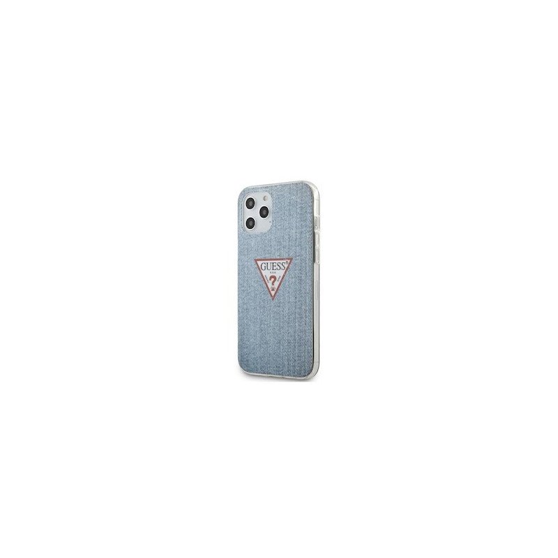 Viedtālruņa aizmugurējais vāciņš Apple iPhone 12 Pro Max GUHCP12LPCUJULLB Light Blue, With Design