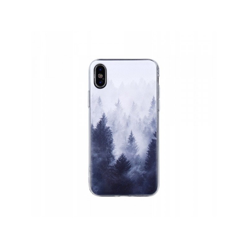 Viedtālruņa aizmugurējais vāciņš Apple iPhone 12 Pro Max Ultra Trendy Nature White, With Design