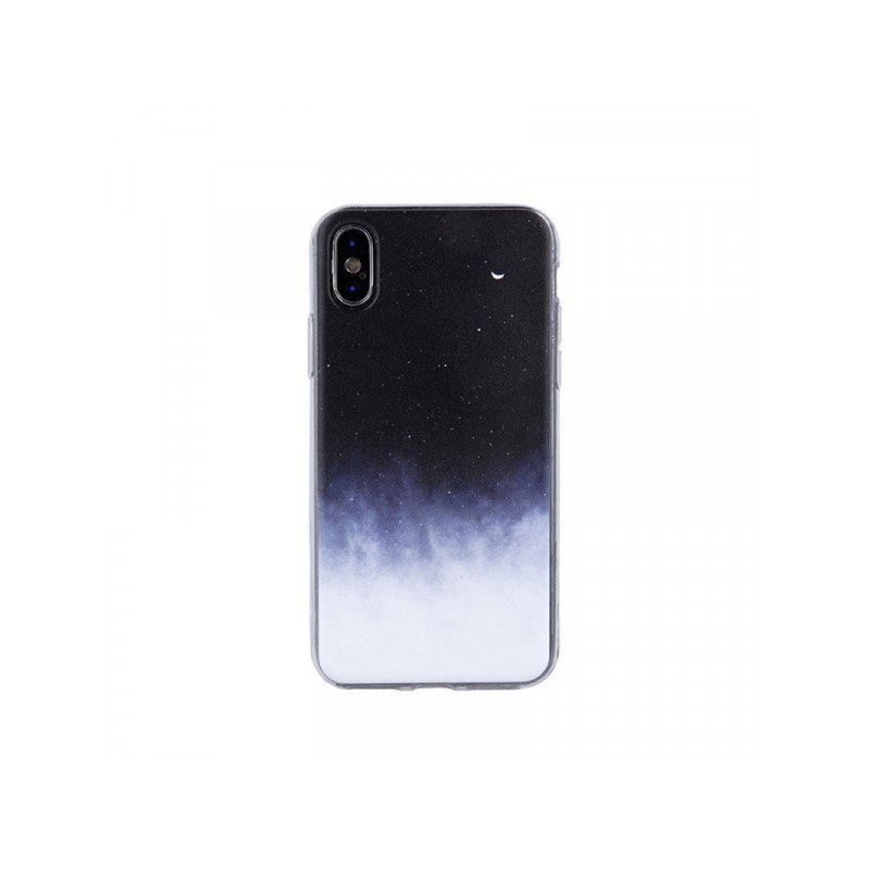 Viedtālruņa aizmugurējais vāciņš Apple iPhone 11 Ultra Trendy Nature 2 Black, With Design