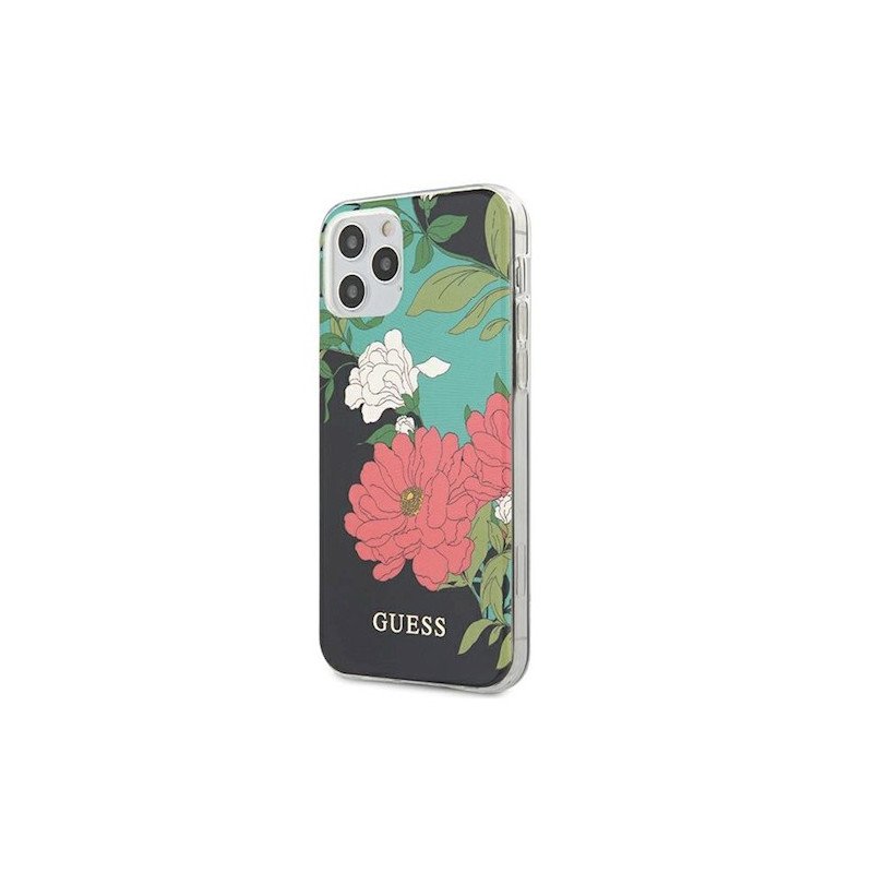 Viedtālruņa aizmugurējais vāciņš Apple iPhone 12 Mini GUHCP12SIMLFL01 Black, With Design