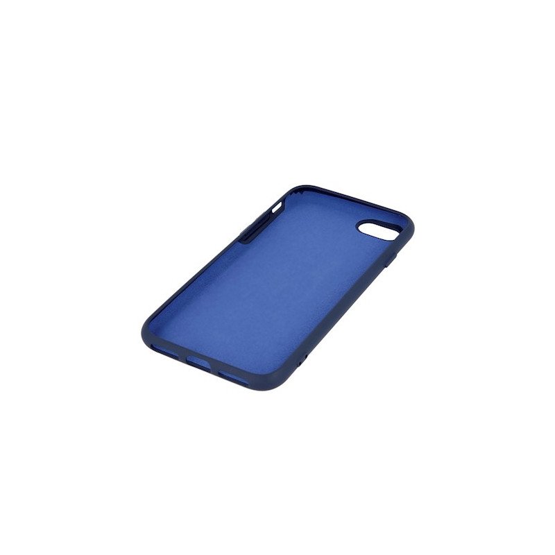 Viedtālruņa aizmugurējais vāciņš Samsung Galaxy S21 Plus Silicon Dark Blue