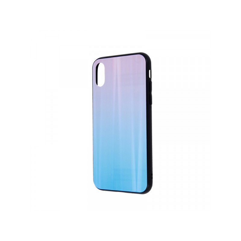 Viedtālruņa aizmugurējais vāciņš Samsung Galaxy S21 Aurora Blue, Pink