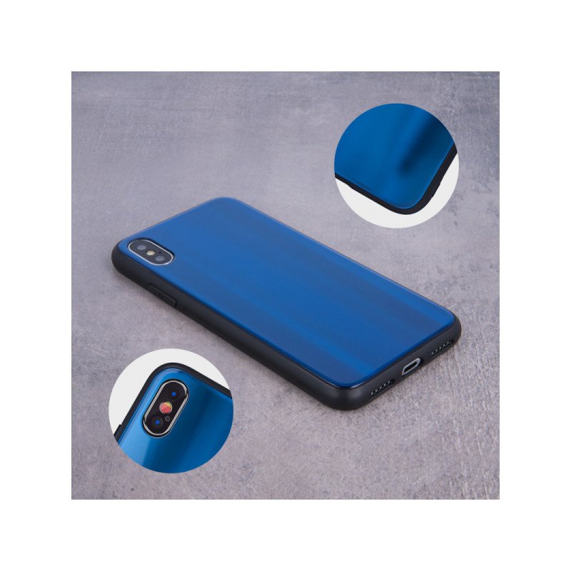 Viedtālruņa aizmugurējais vāciņš Samsung Galaxy S21 Plus Aurora Dark Blue