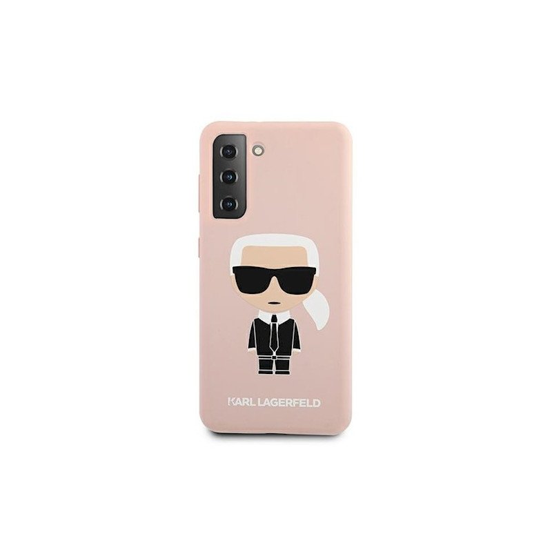 Viedtālruņa aizmugurējais vāciņš Samsung Galaxy S21 Plus KLHCS21MSLFKPI Soft Pink, With Design