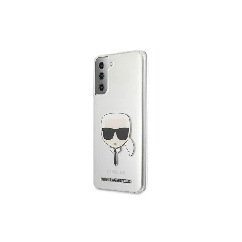 Viedtālruņa aizmugurējais vāciņš Samsung Galaxy S21 Plus KLHCS21MKTR Transparent, With Design