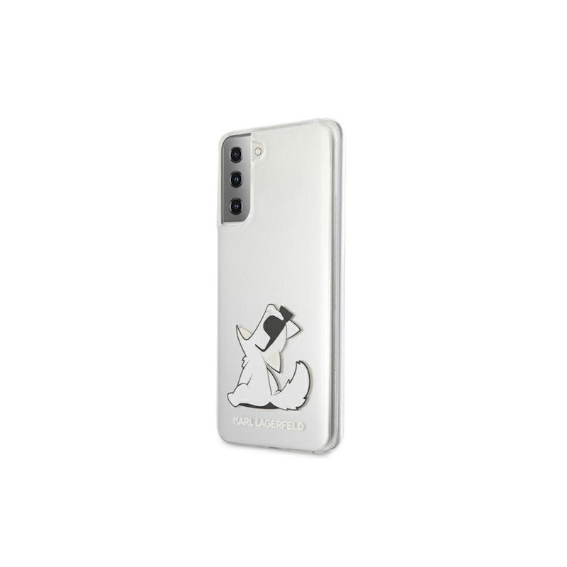 Viedtālruņa aizmugurējais vāciņš Samsung Galaxy S21 Plus KLHCS21MCFNRC Transparent, With Design