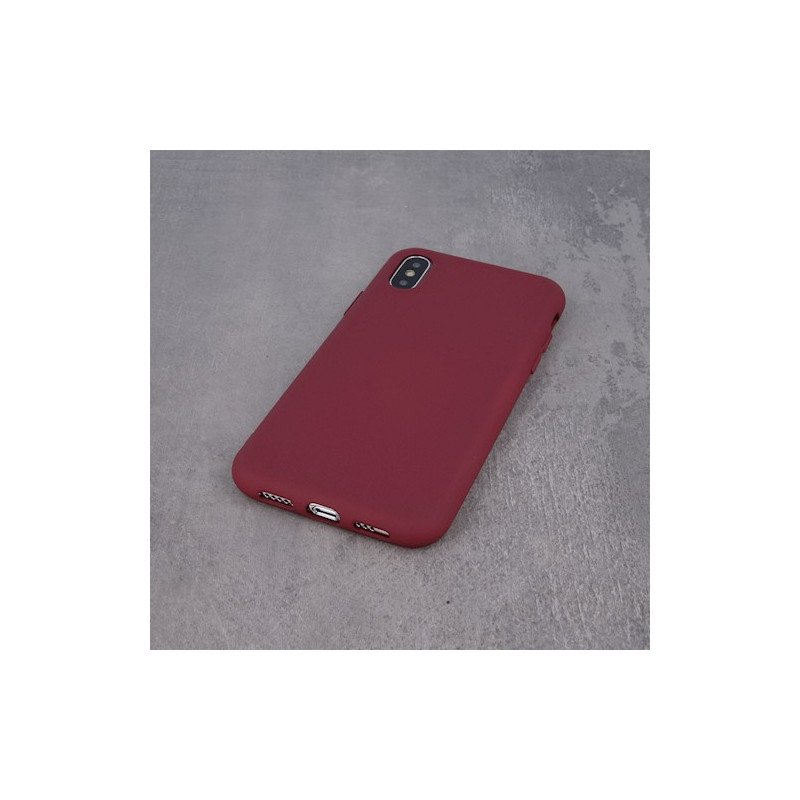 Viedtālruņa aizmugurējais vāciņš Xiaomi Poco F3 Silicon Burgundy