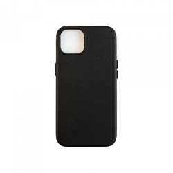 Viedtālruņa aizmugurējais vāciņš Apple iPhone 13 Mini Magnetic Leather Orange