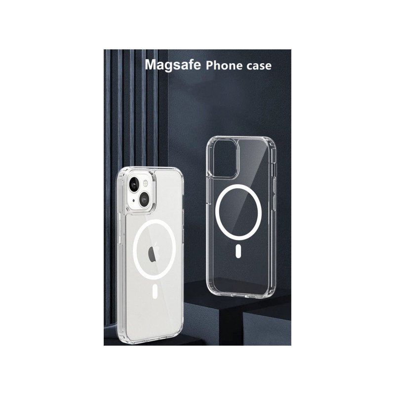 Viedtālruņa aizmugurējais vāciņš Apple iPhone 16 Pro Magsafe Clear Transparent