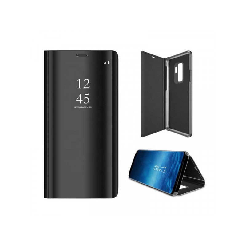 Viedtālruņa atveramais maciņš Samsung Galaxy A72 / A72 5G Smart Clear View Black