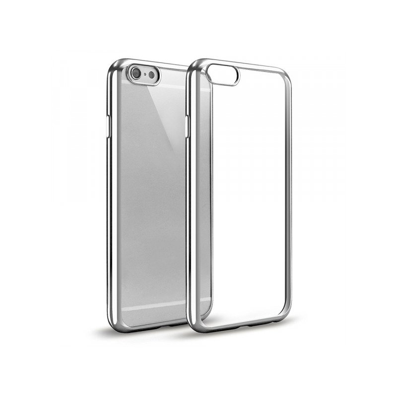 Viedtālruņa aizmugurējais vāciņš Samsung Galaxy S8 Plus Electro Jelly Silver, Transparent