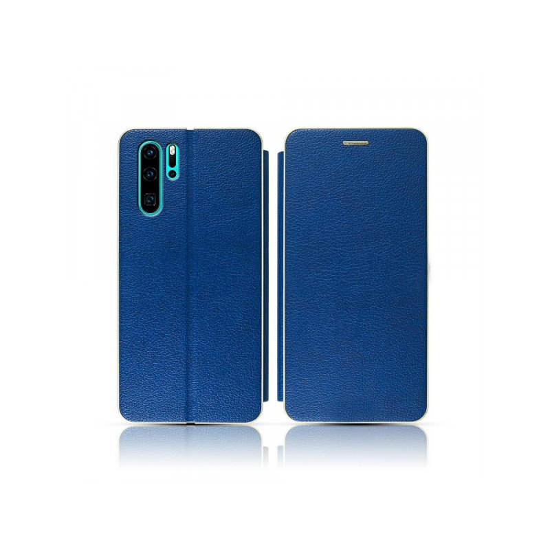 Viedtālruņa atveramais maciņš Huawei Y7 Prime 2019 Frame Book Blue