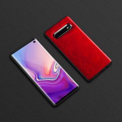 Viedtālruņa aizmugurējais vāciņš Samsung Galaxy A20 Business Red