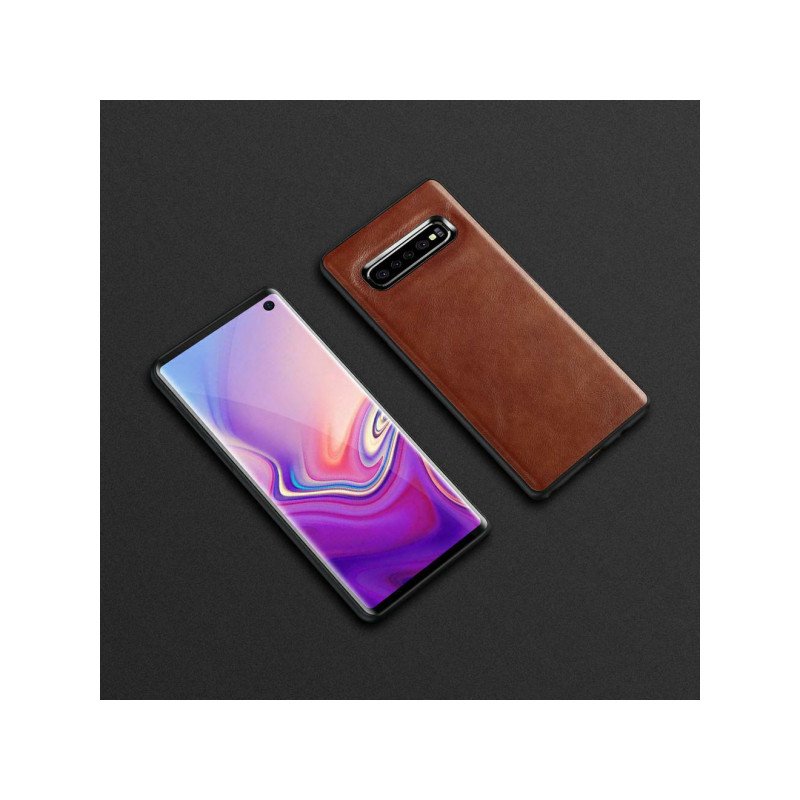 Viedtālruņa aizmugurējais vāciņš Huawei P40 Lite E Business Brown