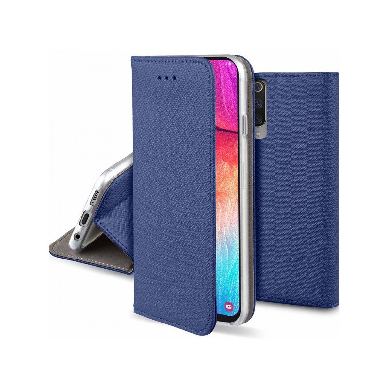 Viedtālruņa atveramais maciņš Samsung Galaxy S21 Plus Smart Magnet Dark Blue