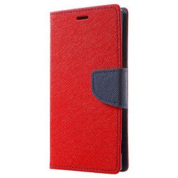 Viedtālruņa atveramais maciņš Samsung Galaxy S21 Fancy Red
