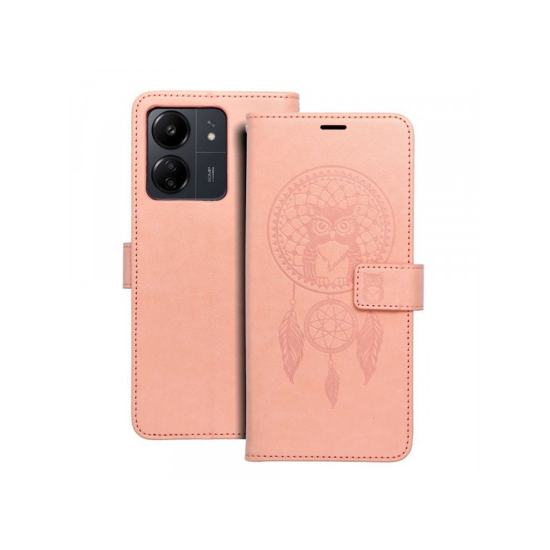 Viedtālruņa atveramais maciņš Xiaomi Redmi 13C Mezzo Book Dreamcatcher Pink