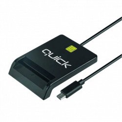 Karšu lasītājs Quick QR-520 Smart ID Black