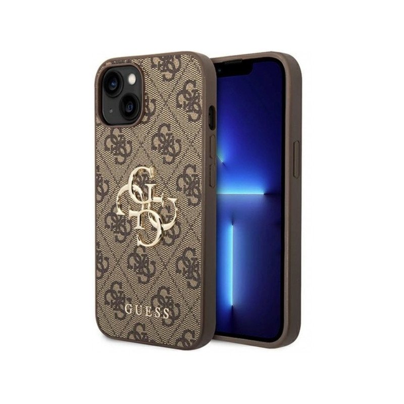 Viedtālruņa aizmugurējais vāciņš Apple Iphone 15 Hard Case Brown