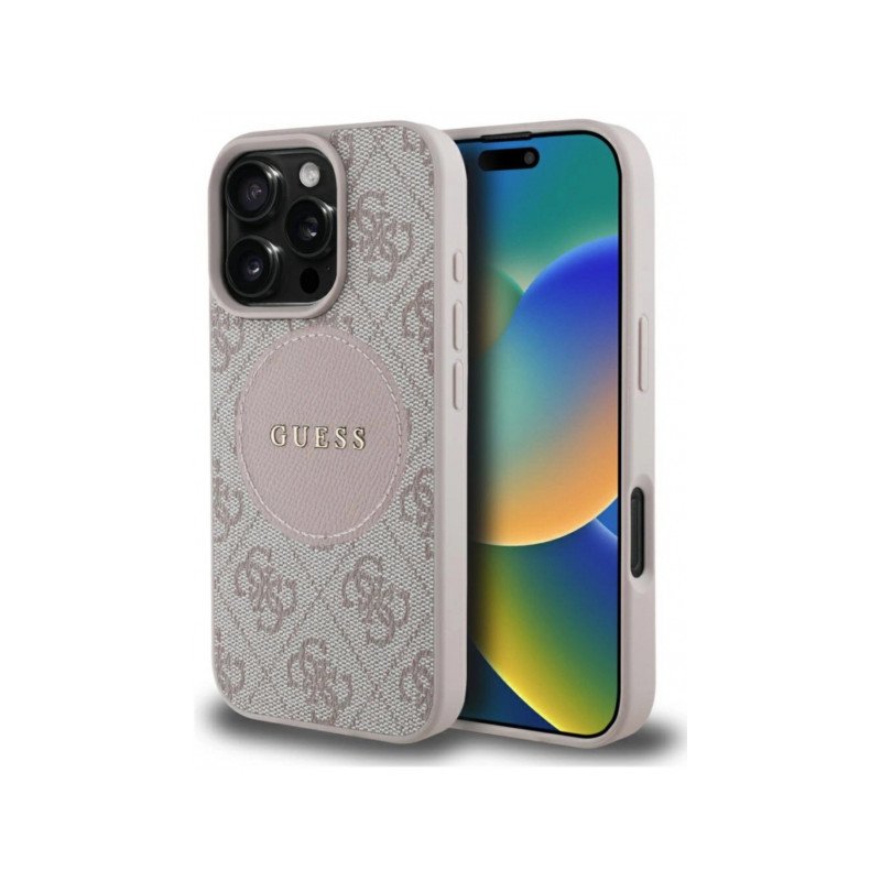 Viedtālruņa aizmugurējais vāciņš Apple iPhone 16 Pro Circle Pink