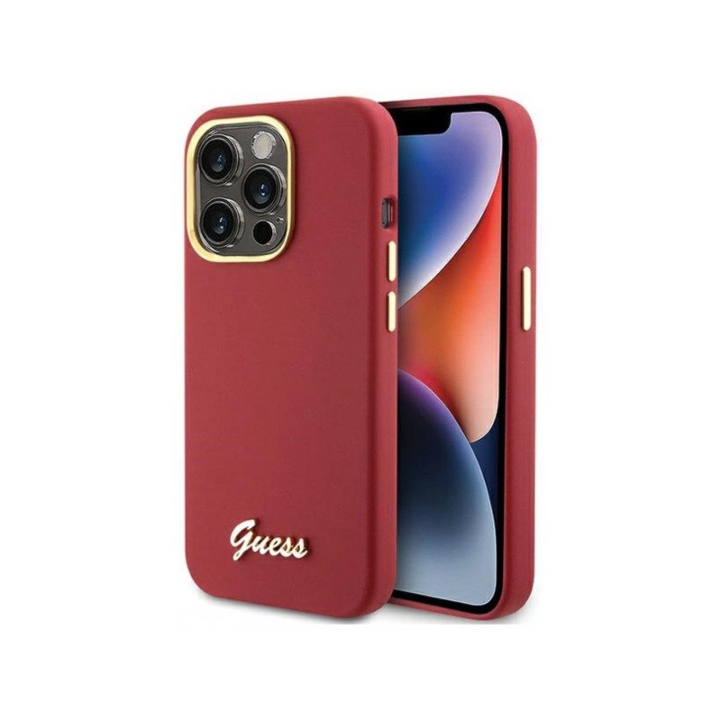 Viedtālruņa aizmugurējais vāciņš Apple iPhone 15 Pro Hard Case Red